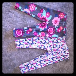 Lot of two Gymboree leggings 18 to 24 months
